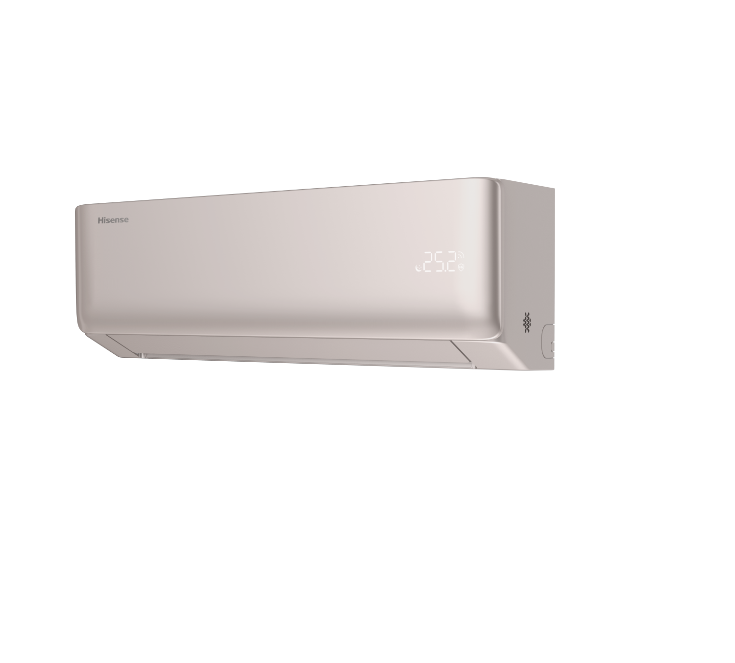 Сплит-система HISENSE, VIBE PRO CHAMPAGNE EU DC Inverter 2026 WI-FI, AS-13UW4RLCHD00G(C) / AS-13UW4RLCHD00W